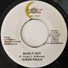 7inch Record QUEEN PAULA / SAJAY - Buss It Out / To How It Tight NONE Yellow Moon Rec Jamaica Reggae, Ska & Dub Used