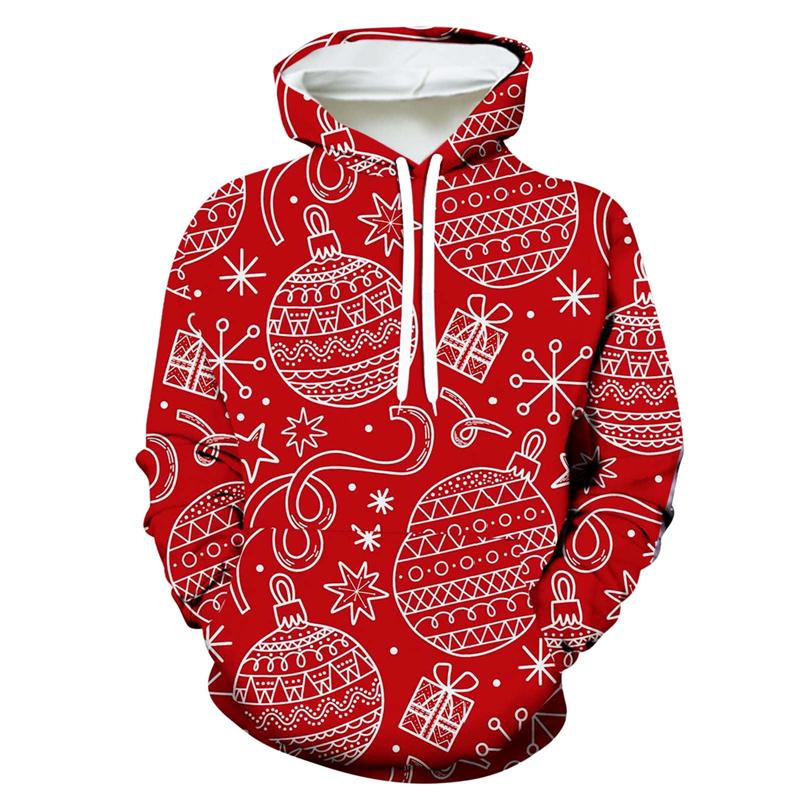Рождественская елка, 3D-печать, толстовки с капюшоном, мужская и детская одежда, мода, Санта-Клаус, графические толстовки, рождественские подарки, пуловеры, топы Y2k