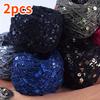 2 шт./50 г Хлопковая пряжа с бусинами 3 мм+6 мм Гребенная Фантазийная Пряжа с пайетками Ручная пряжа Нитки для ручного шитья Нитки для подбора одежды