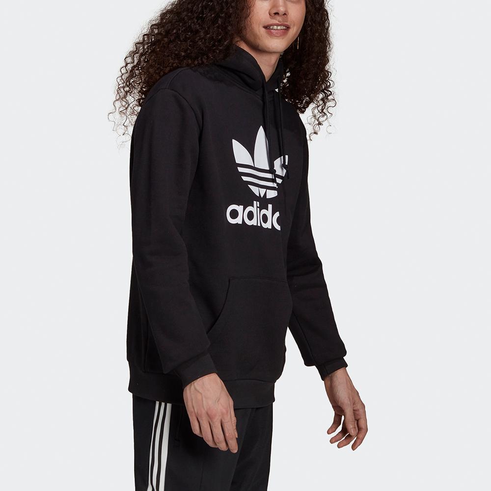 Adidas Originals Trefoil Hoodie Men Hoodie Black H06667