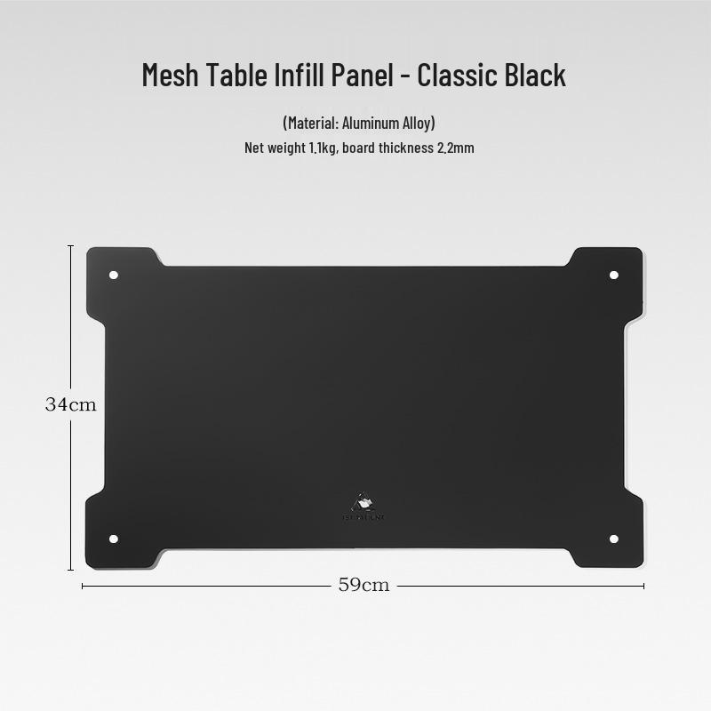 Outdoor Tabletop BBQ Connector Plate for Camping Tables
