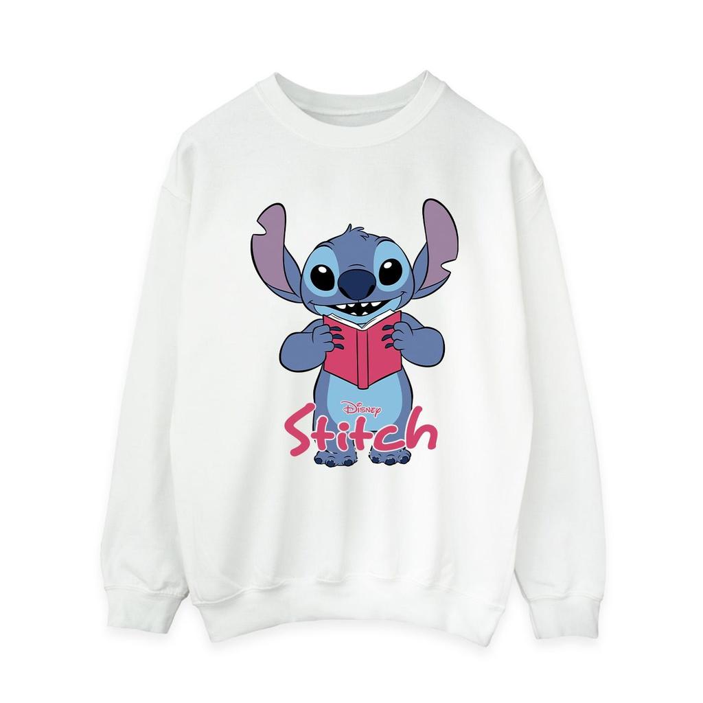 Lilo & Stitch Женский/Дамский свитшот для чтения стоя
