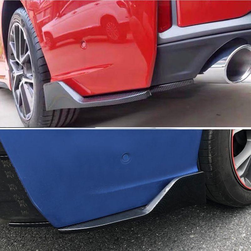 2PCS Rear Bumper Lip Diffuser Splitter Canard Protector Front Spoiler Body Kit For KIA Stinger GT 2018 - 2024 Car Accessories