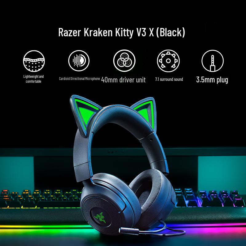 Razer Kraken Kitty V3 X Wired Gaming Headset