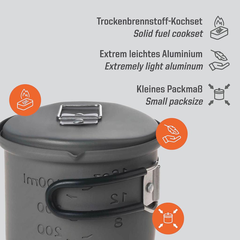 Esbit Набор для приготовления пищи 585 мл ESCS585HA0