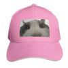 Cat looking inside box meme Baseball Cap party Hat Unique hats Sports Cap fun hats Hats Women Unisexs