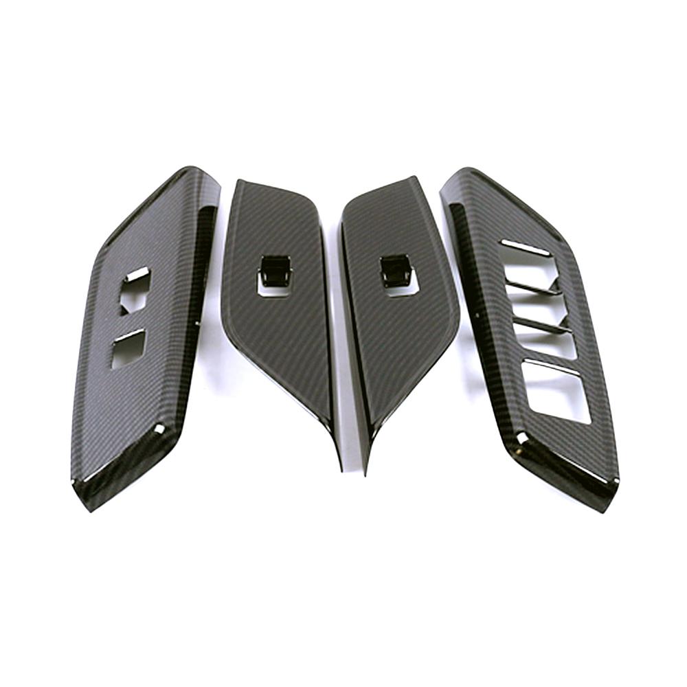For Lexus ES ES200 ES250 ES300 ES350 2018 2024 Inner Door Armrest Window Lift Switch Button Panel Cover Trim Car Styling Refit