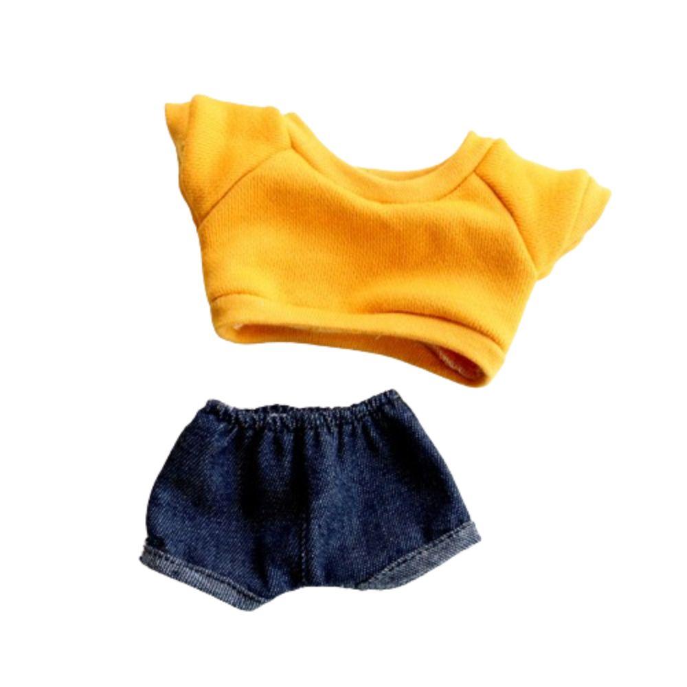 Мультяшный узор 20 см кукольная одежда хлопковая кукольная одежда комбинезон для кукол костюм аксессуары для кукол