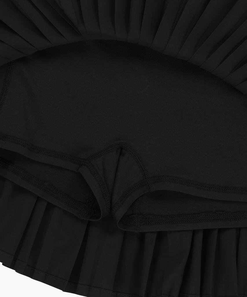 Sperry Pleated Easy Skirt_Black [Sprq_0002]