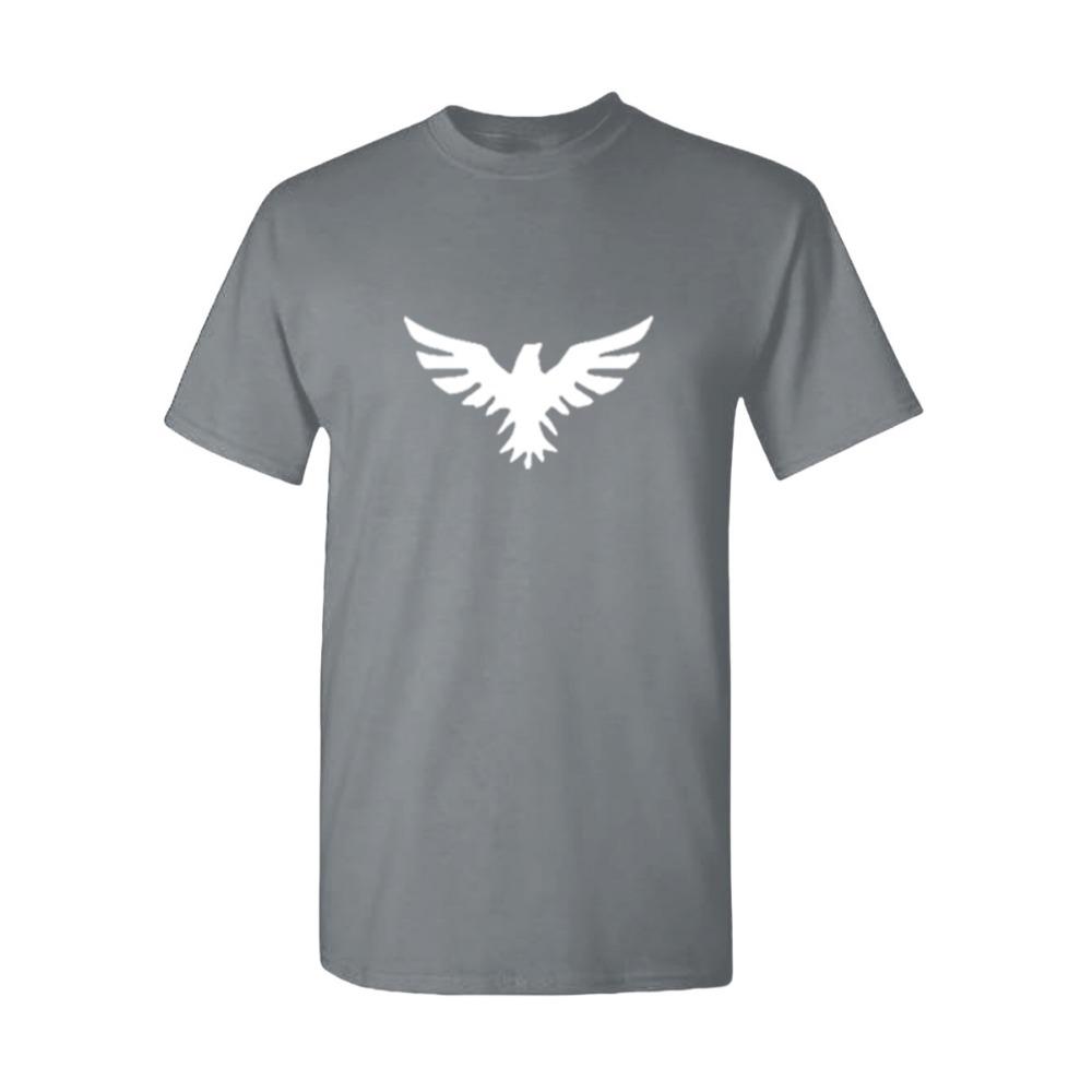 Легкая футболка из полиэстера для мужчин, летняя футболка с изображением головы орла для отдыха на открытом воздухе, свободного размера, дышащая, удобная, быстросохнущая, для бега