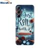 Чехол для Samsung Galaxy M35 M55 Милый Цветок Мягкий Силиконовый Задний Чехол для Coque Samsung M 55 M 35 5G Чехол для Телефона Fundas Чехлы
