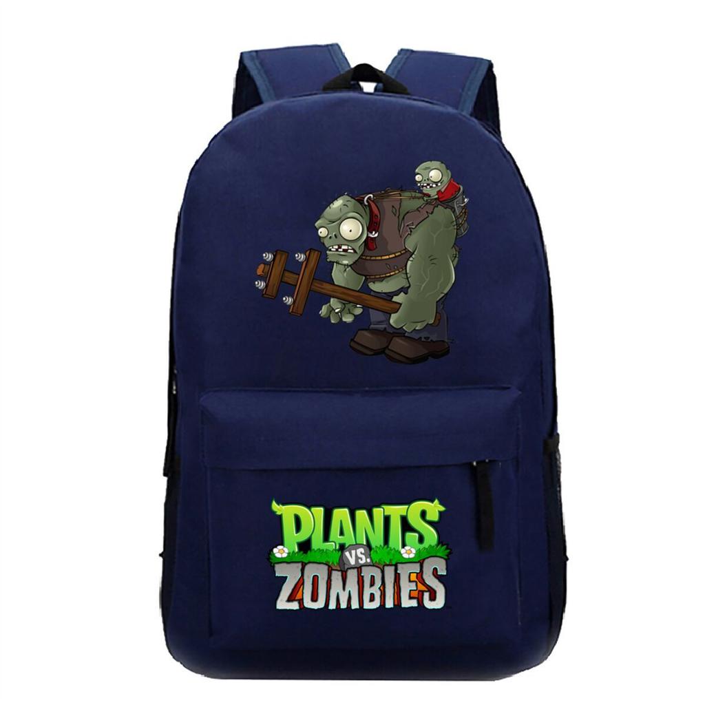 Game Merchandise Plants Vs. Zombies School Bag Casual Simple Backpack