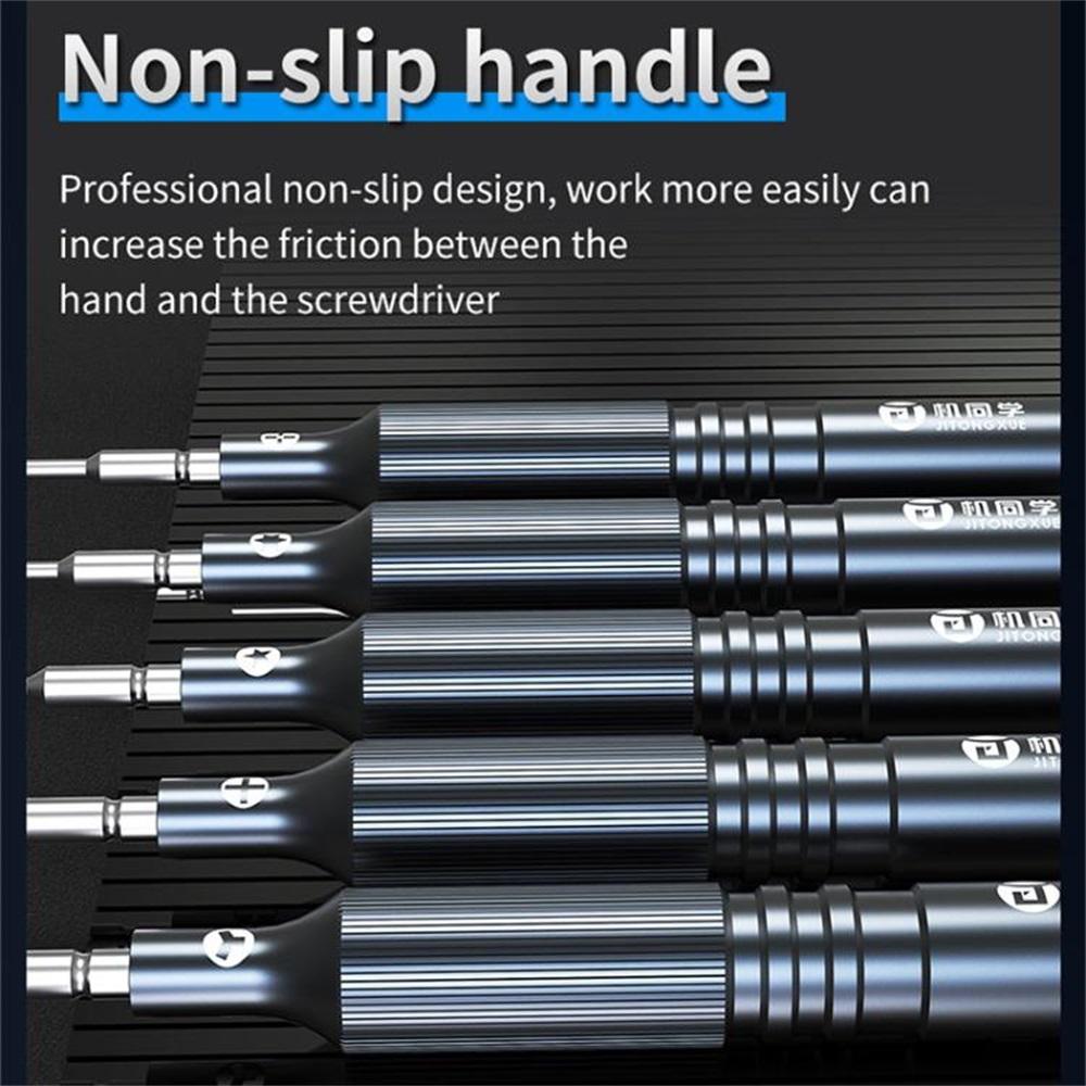 JITONGXUE JT-87 S2 Steel Non Slip Precision Screwdriver for Electronics Repair
