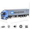1/50 большой детский контейнеровоз, игрушки, литой под давлением материал из сплава, модель автомобиля с откатным звуком, легкий транспортный автомобиль, игрушка для мальчиков
