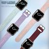 Apple Watch Ultra uchun o'yib yozilgan gulli tasma 49mm 44 40mm 45mm 41mm 38 42mm Iwatch Series 8 7 Se 6 uchun moda silikon bilaguzuk
