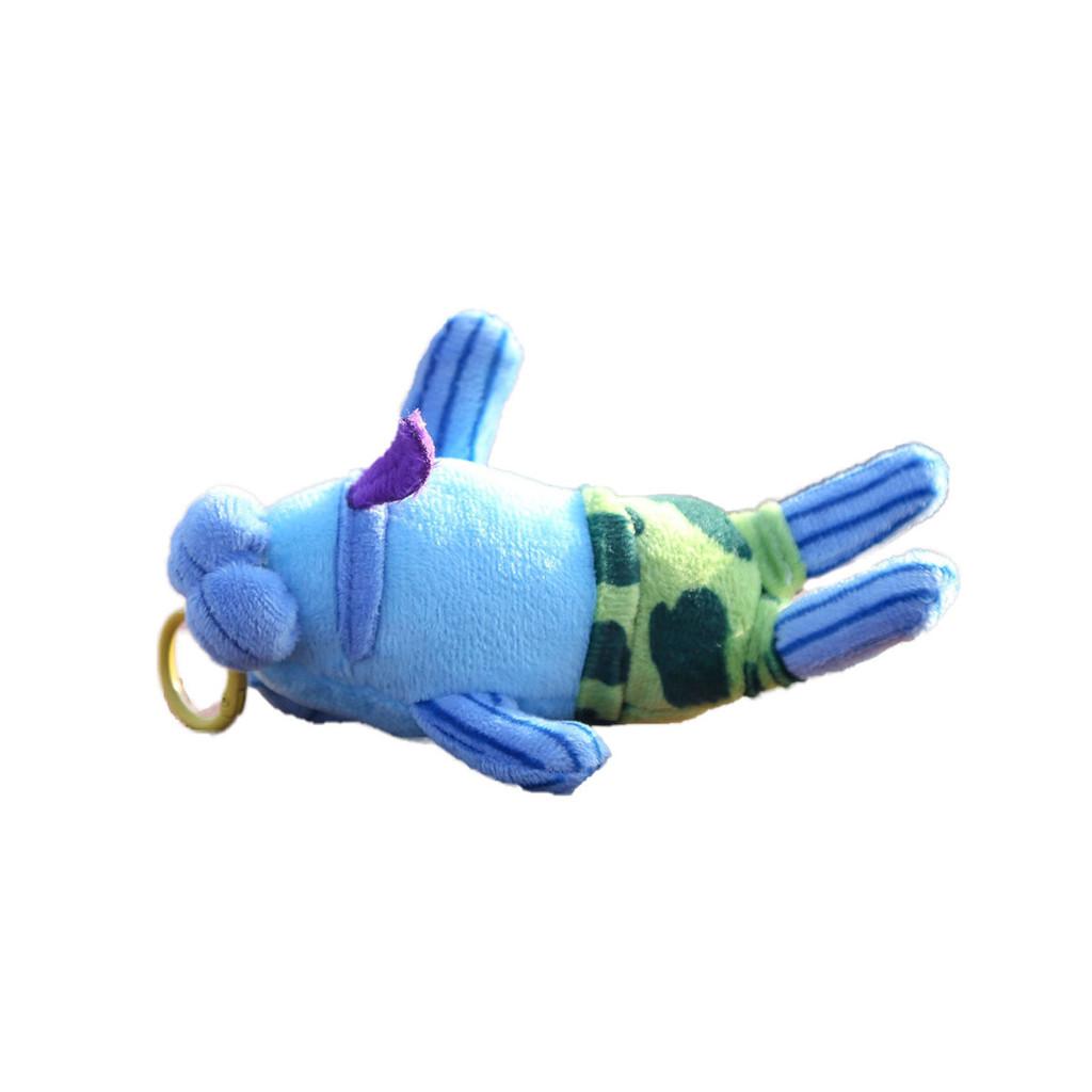 Spongebob Squarepants Bikini Bottom Plush Toy Keychain With Soft Cotton Filling For Kids And Collectors