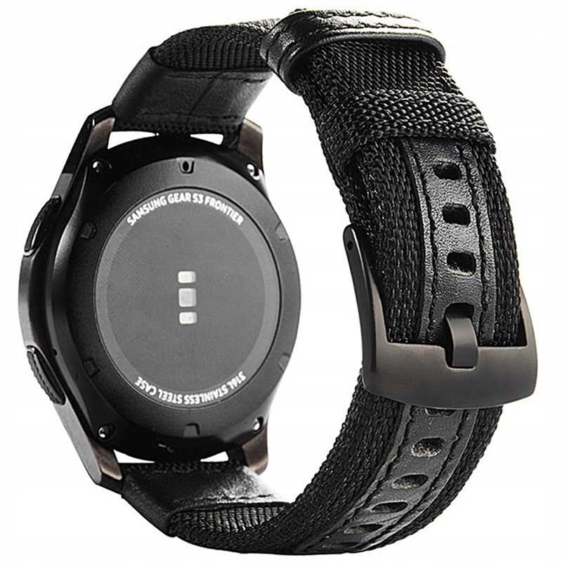 Ремешок Sc Gear 20 мм Черный