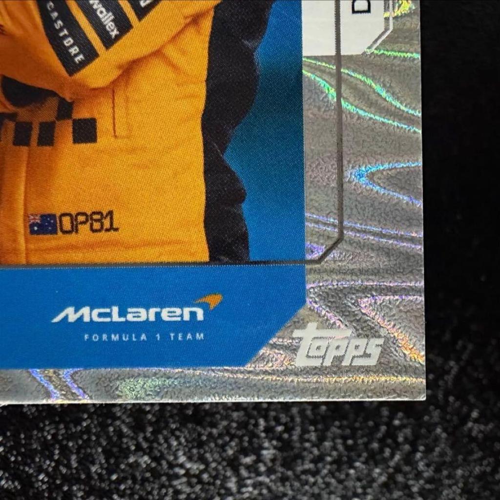 Б/у Topps F1 Turbo Attax 2025 Оскар Пиастри