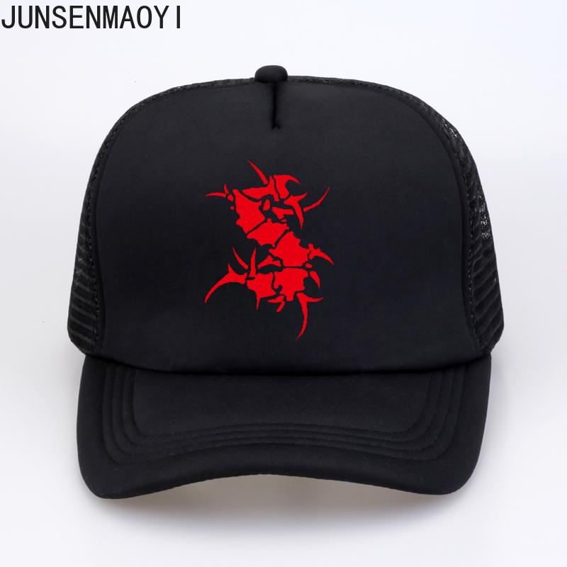 SEPULTURA Metal Rock Band Baseball Caps Summer Men Women Printed Letters Cool Baseball Mesh Net Trucker Cap Parent-child Sun Hat