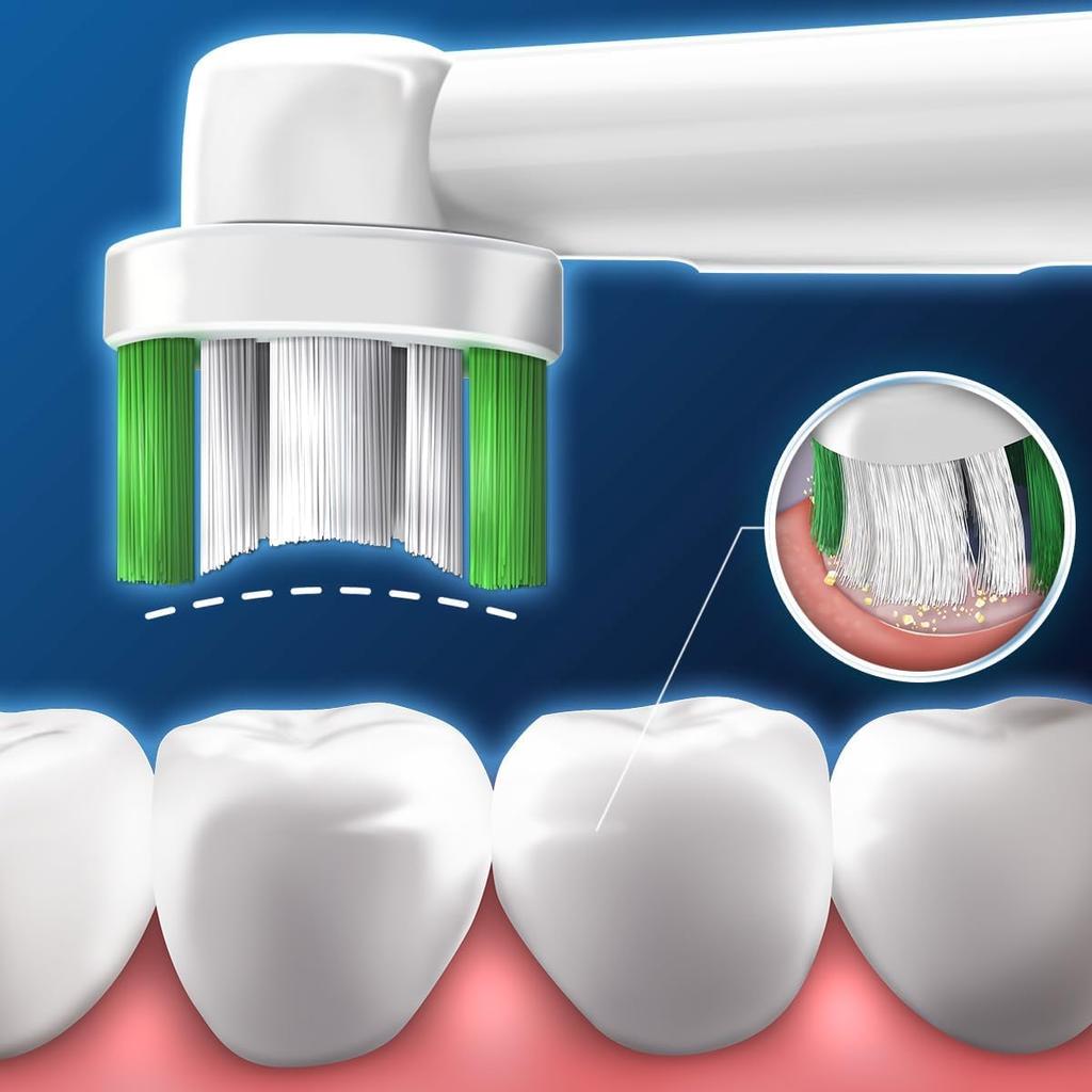 Braun Replacement Brushes Pro Series Basic Brushes PRO Precision Clean Oral-B 12-Pack EB20RX-4+4+4 [Used]