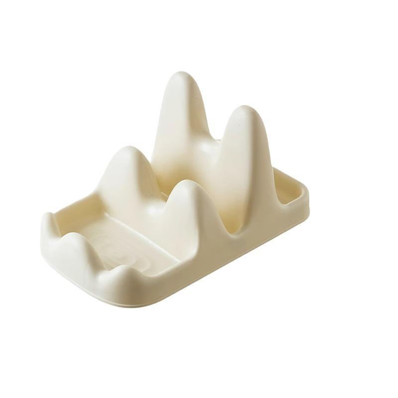 Кухонная двухъярусная подставка для крышек и кухонных принадлежностей, настольная, без перфорации