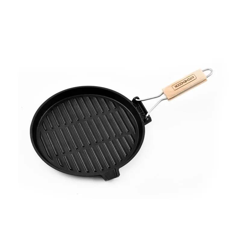 Grill Rond En Fonte émaillée 27 Cm Grill27a Tfi Kitchencook