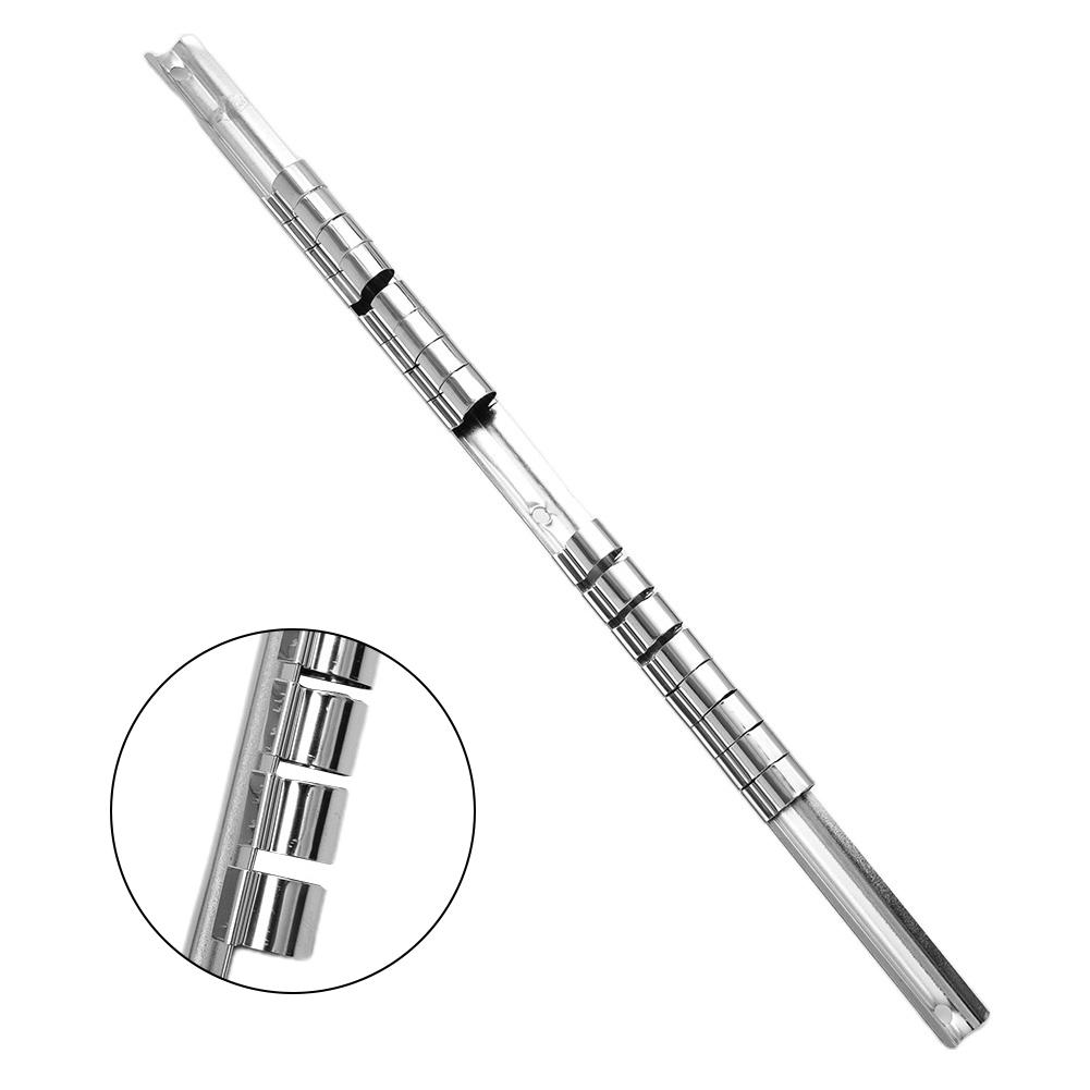 Держатель для розеток 1/4 3/8 1/2 дюйма с 16 зажимами на направляющей, монтируемая на скользящую подставку для инструментов, органайзер для хранения инструментов