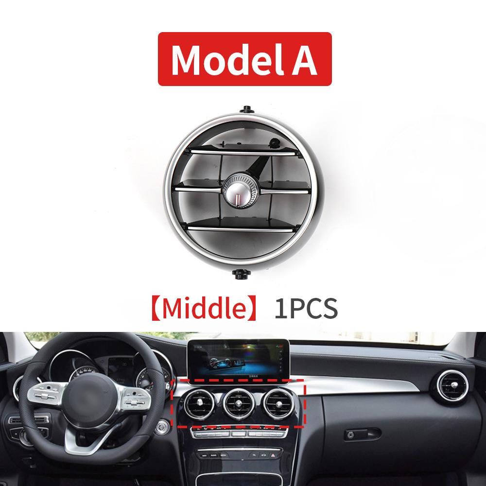 Новая центральная консоль, вентиляционная решетка для кондиционирования воздуха, рамка для выхода воздуха, подходит для Mercedes Benz W205 W253 GLC C Class