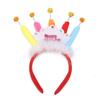 Headdress Happy Birthday Korean Style Headband Women Hair Hoop Birthday Hairband Hair Accessories
