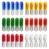 10pcs W2W T5 Led Car Gauge Light Halogen Lamp 12v 1.2w Auto Interior Instrument Lights Side Marker Light Glass Dashboard Bulb Dome Lights 6
