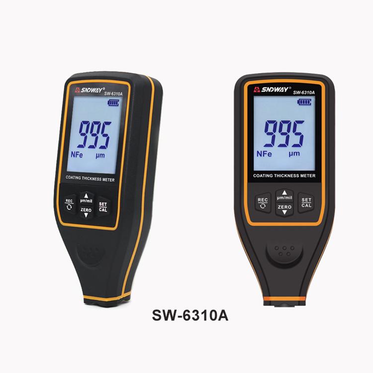 SNDWAY SW-6310A Цифровой толщиномер Измерительные приборы ширины Толщиномеры Тестер толщины покрытия лакокрасочной пленки МЕТР