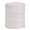 Jute Twine, 3-ply, 3.5mm Spool 280m, White