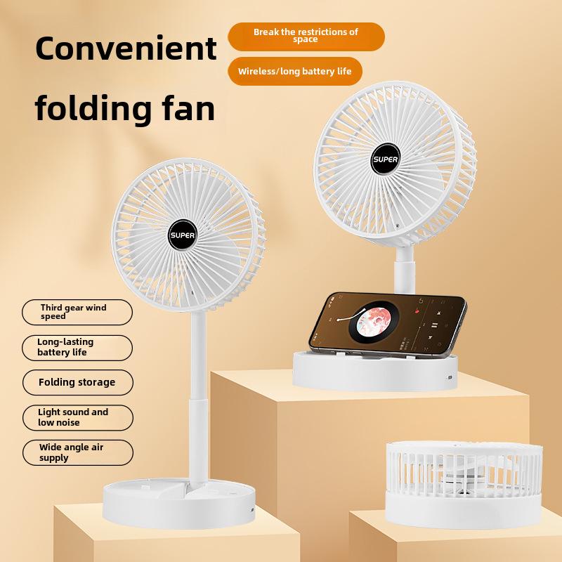 Rechargeable Portable Mini Desktop & Handheld USB Fan