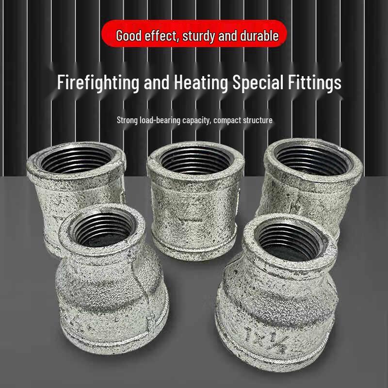 Zhongge Hot-dip Galvanized Straight Connector DN15