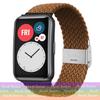 Нейлоновый плетеный ремешок для часов Huawei Watch Fit3, эластичная петля для Huawei Watch Fit 3, регулируемый ремешок