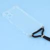For iPhone 17 Case Reinforced Corner TPU Clear Phone Cover with Lanyard