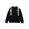 Nike Patchwork Panda Embroidery Breathable Fashion Outdoor Sports Letter Logo Crewneck Sweatshirt Unisex Sweatshirt Black BV2667-010(TEAM702-C5)