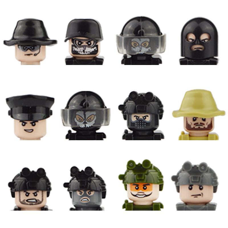 Mini Action Figures Human Building Block Toys Boys Girls City Men Doctors Nurse Monkey Figures Toys Mini Tools Packs Kids Gifts