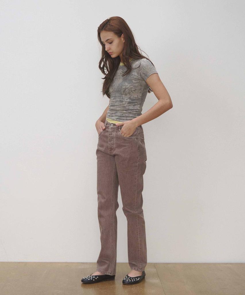 Sebeuntinendeu F 001 Brown Washed Denim