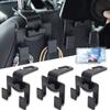 Car Seat Back Double Hook Multifunctional Auto Rear Seat Headrest Hanging Storage Holder Hook Phone Stand Hooks Sundries Rack