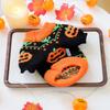 Halloween Theme Pet Sweater For Small Dog and Cats With Elastic Neck Warm Winter Knitwear Outfit Festival Cerebration