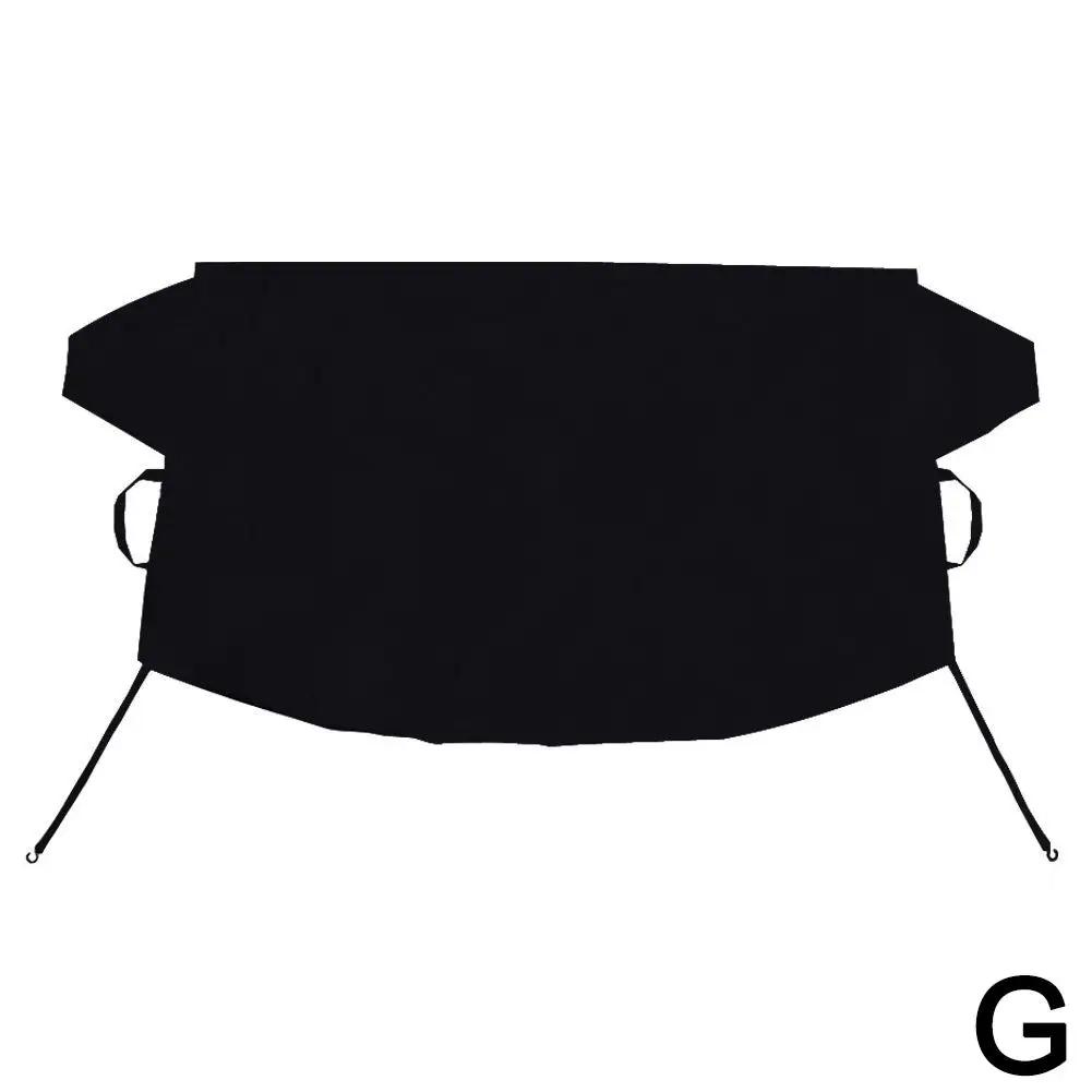 Солнцезащитный козырек от снега на лобовое стекло для внедорожников, автомобилей и многого другого, магнитный автомобильный лобовой козырек для защиты от солнца 1/2 шт. C6N7