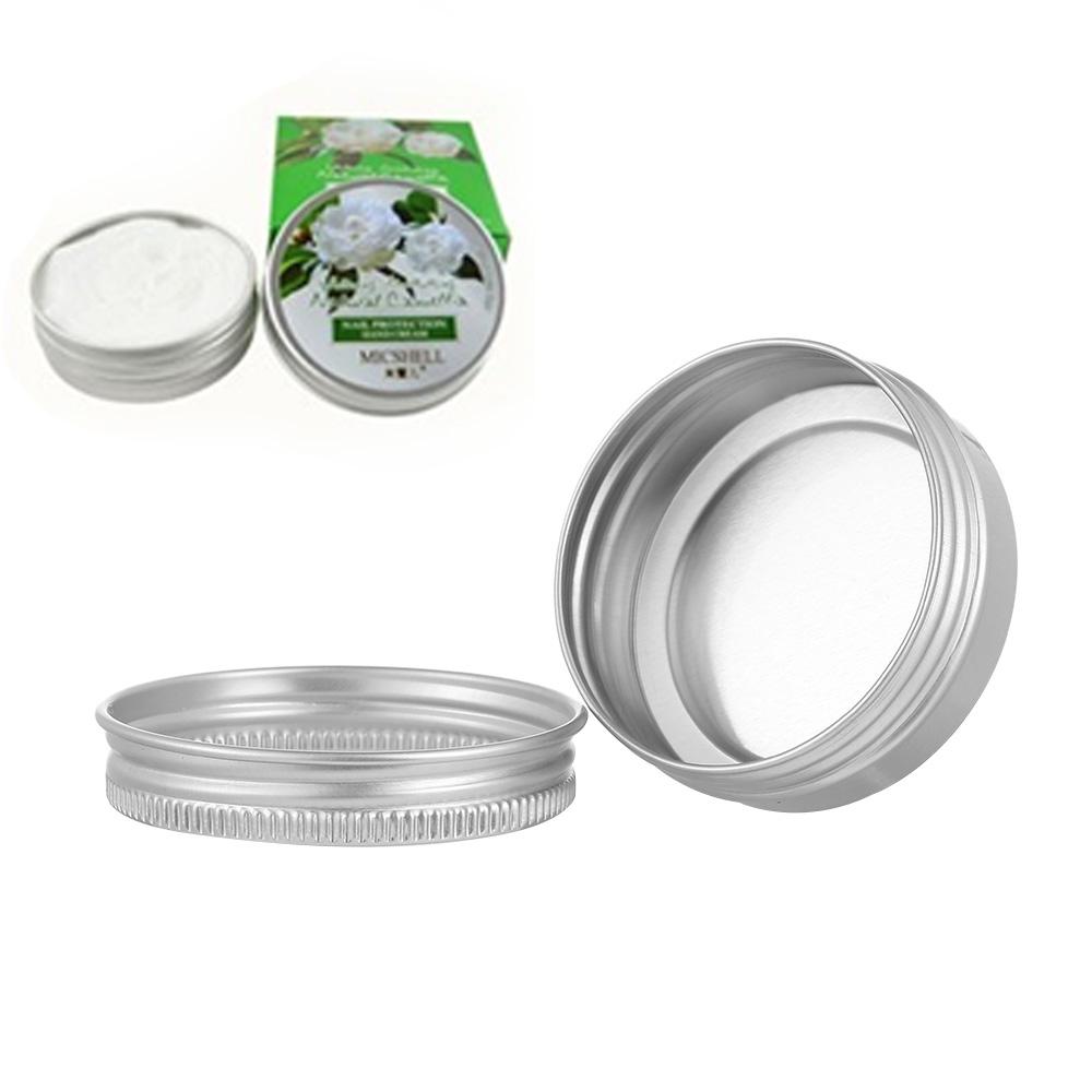 Packaging Can Upper Screw Tin Container Cosmetic Pot Jar Makeup Storage Empty Aluminium Bottles