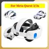 Аккумулятор 10000 мАч Комфортный головной ремень для Meta Quest 3 для Meta Quest 3s Замена элитного ремешка Зарядка PD18W Увеличенное время игры