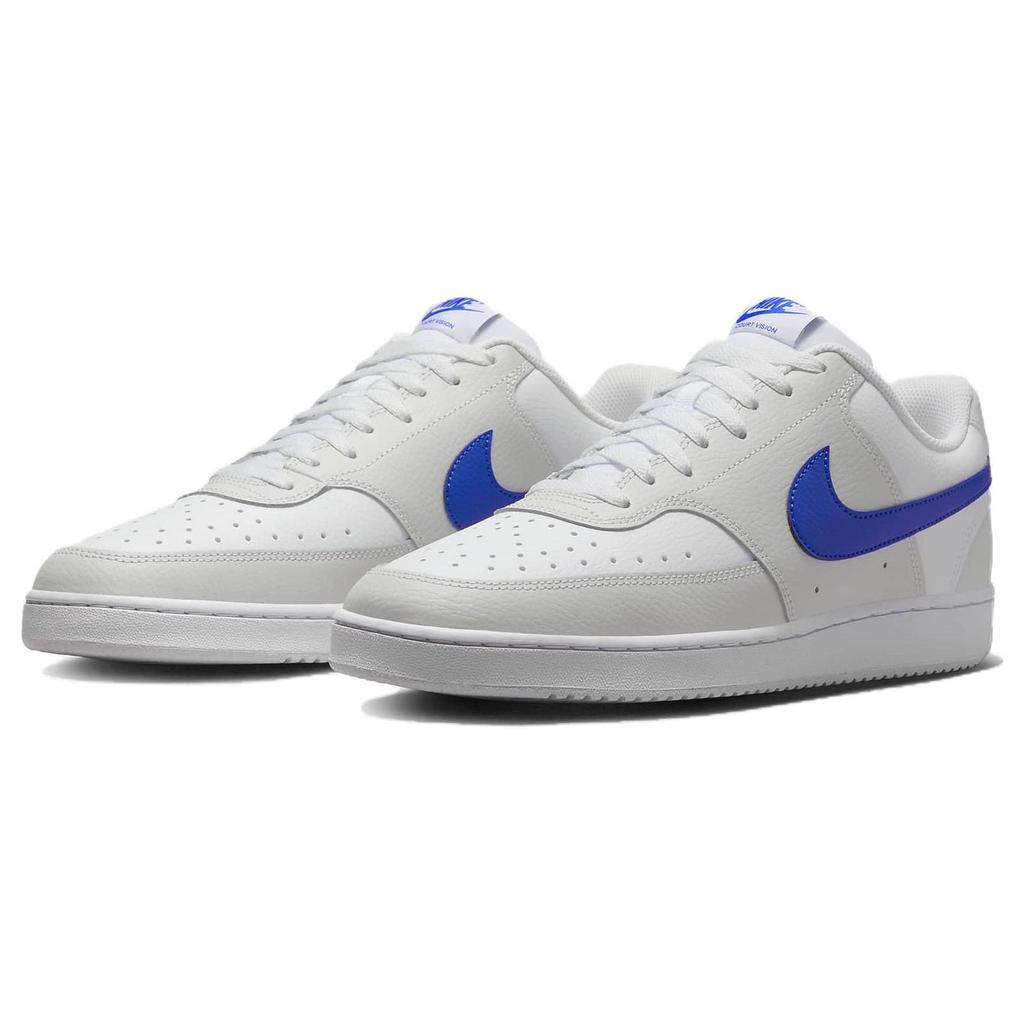 Nike Court Vision Low Photon Dust Racer синие мужские кроссовки серо-белые FN4019-001