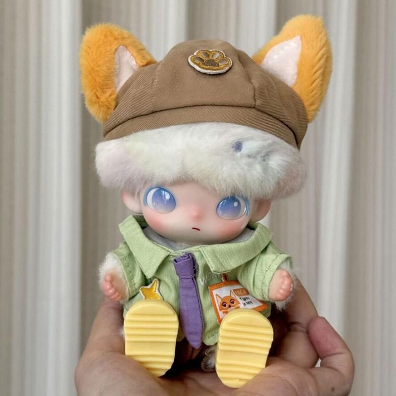 DIMOO Newborn Diary Series Cotton Outfit Set Nick Fox Costume 15-35 Old Collectible Dolls
