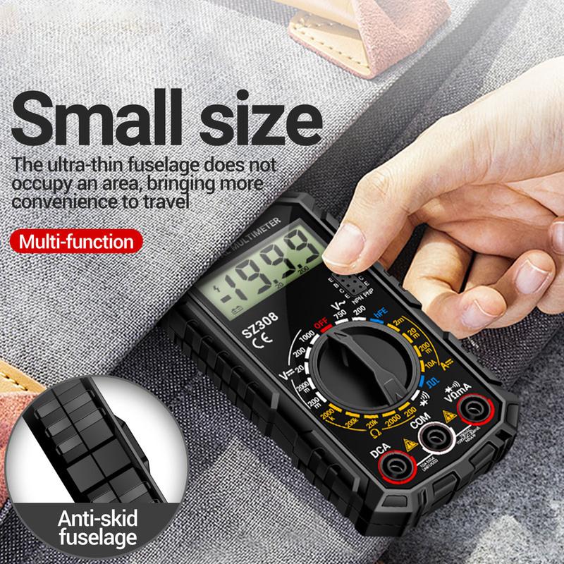 ANENG SZ308 Digital Multimeter Portable Mini Voltage Current Tester Multifunctional Multimeter Repair Maintenance Tools