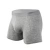 Men's Underwear Mid Waist Anti Wear Leg Elastic Cotton Sports Flat Corner Panties Men Slim Underpants
