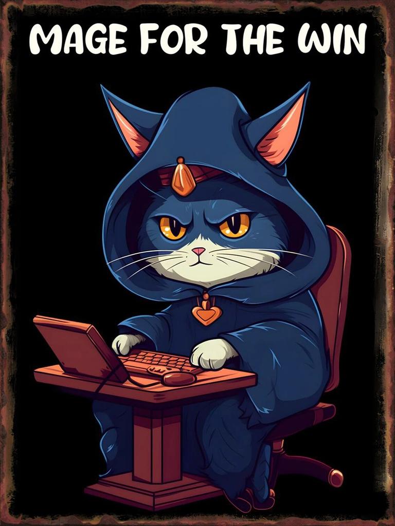 Game Animal Neon Metal Signs Posters for Gamer Room Pub Bedroom Tin Sign Decorative Plaques Painting Wall Aesthetical Decoration