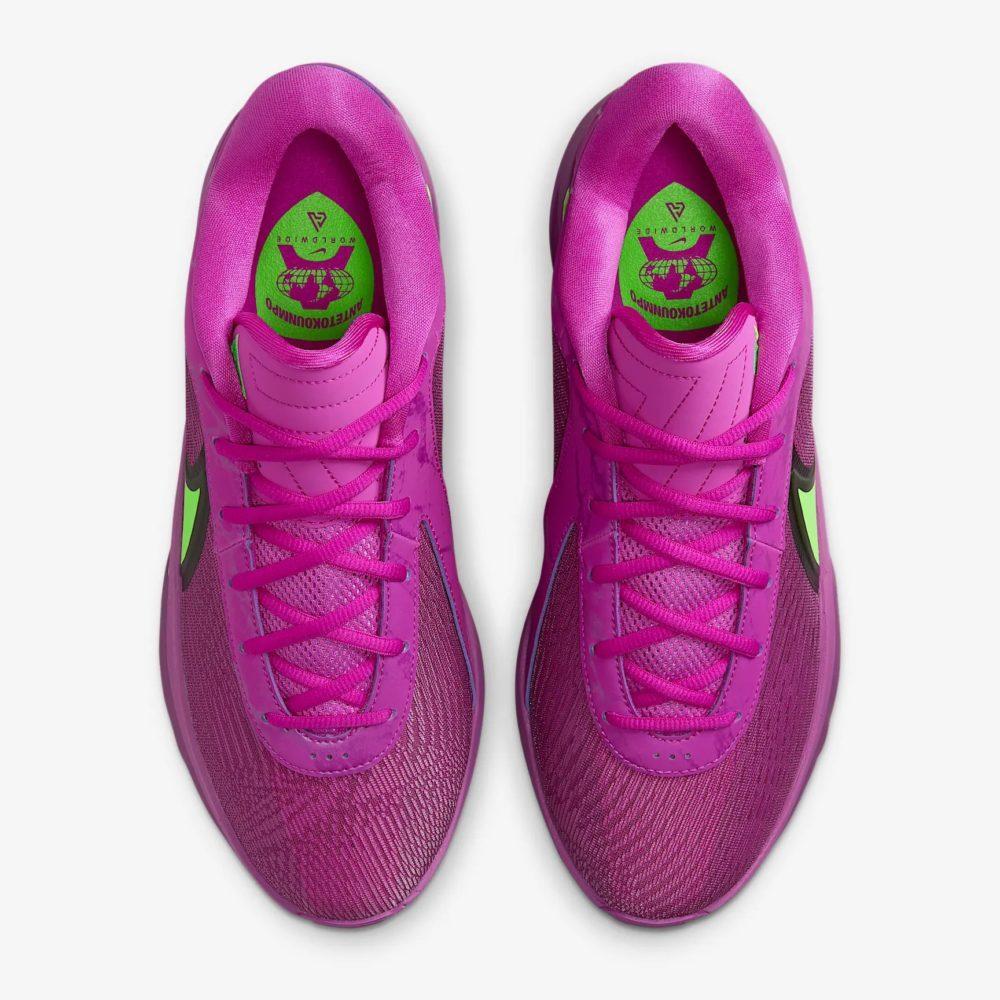 FJ7807-500 Nike Giannis Freak 6 Смелая Ягода Гипер Фиолетовый Черный (Мужской)